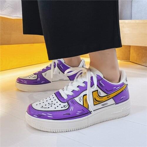 Sneakers Women Black Platform Sneakers Casual Vulcanized Shoes 2022 Autumn Plus Size 39-44 Lover Shoes Zapatillas Mujer