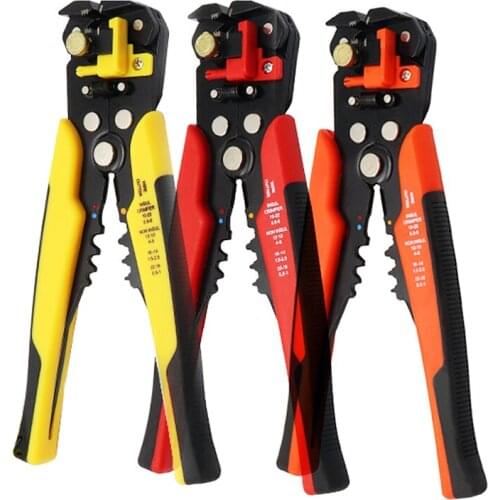 Multifunctional Stripping Pliers For Crimper Cable Cutter Automatic Wire Stripper Crimping Pliers Terminal 0.2-6.0mm2 Hand Tools