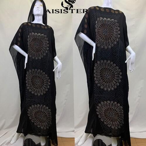 New Kaftan Islamic Dress Oversize Cotton Chiffon Muslim Dubai Abaya Boubou African Femme Summer Prayer Clothes Loose Dashiki