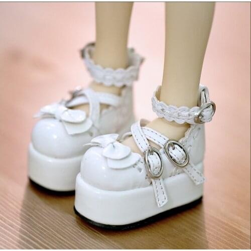 BJD doll shoes are suitable for 1-3 1-4 size all-match lace buckle shoes doll accessories