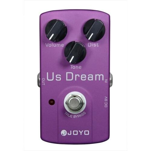 JOYO JF-34 Electric Guitar Effect Pedal US Dream Distortion Guitar Pedal True Bypass Guitar Parts & Accessories
