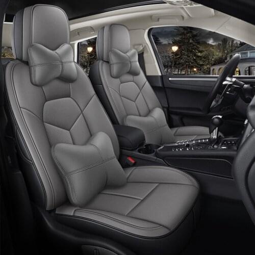Custom car seat cover leather fulll set for Citroen Aircross C4 C5 c6 c3-xr c2 ailice Triomphe c4 picasso car accessories