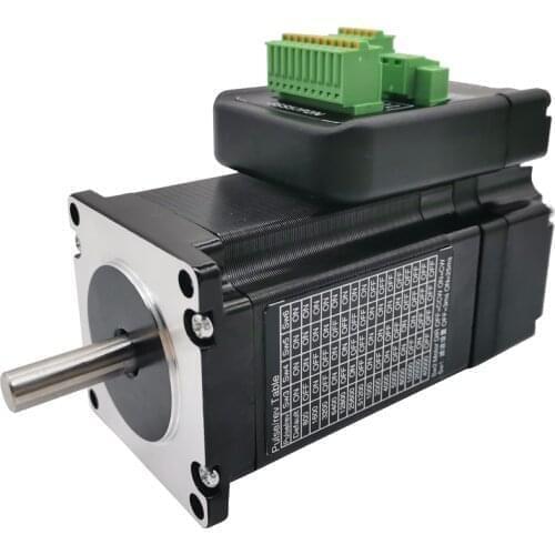 Nema 23 Closed Loop Stepper motor 1.2Nm 2.0Nm 3Nm D=8mm Nema23 Hybrid Integrated Stepper Servo Motor with drive 4.2A 48V