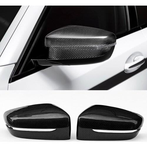Replace Style Carbon fiber Rearview mirror cover Fit For BMW G30 G38 5-Series 525i 528i 530i