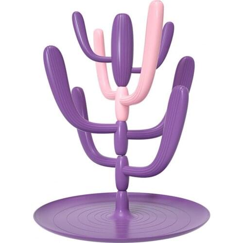 Bottle Rack Large Capacity Detachable Structure Multifunctional Baby Bottle Drain Drying Holder for Living Room