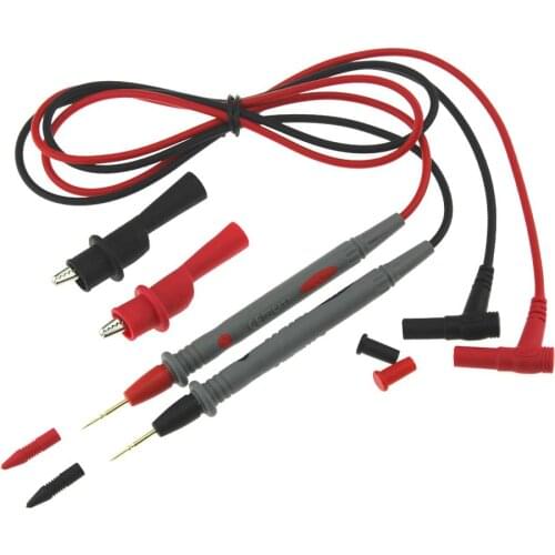 PT1005 10A probe test lead pin for digital multimeter tip multimeter tester with alligator pliers electrician tool accessories