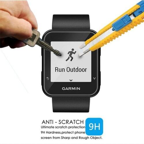 Ultra HD Clear Protective Film Guard For Garmin Forerunner 35 Fr30 Smart Watch Tempered Glass Toughened Screen Protector Cover