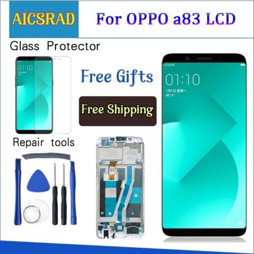 5.7" LCD For Oppo A83 Full LCD DIsplay With Touch Screen Digitizer Assembly For Oppo A83 LCD Replacement