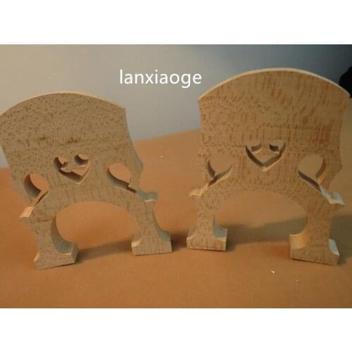 Cello part,15pcs Good maple cello bridges 4/4 laser preci #6528