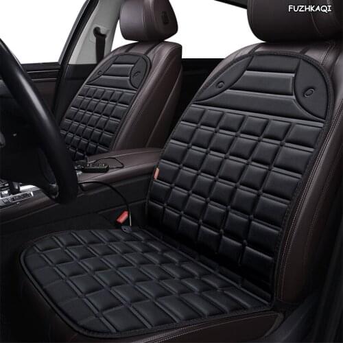 FUZHKAQI 12V Heated car seat cover for MG all models MG7 MG6 GS ZS MG3 MG5 Winter Pad Cushions car seats styling