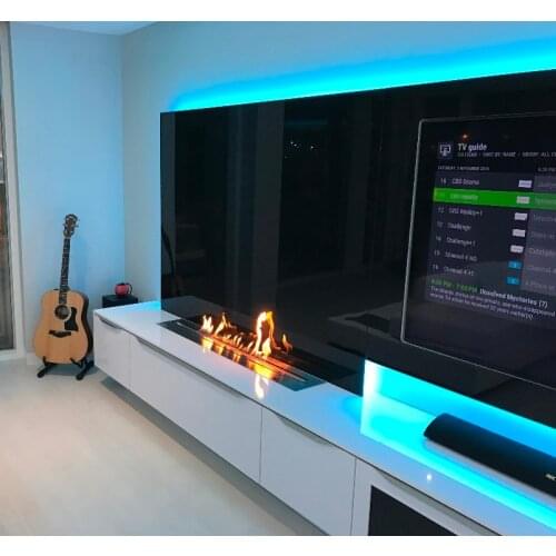 Hot sale 30 inches inno bioetanol wifi knx home automation fireplace