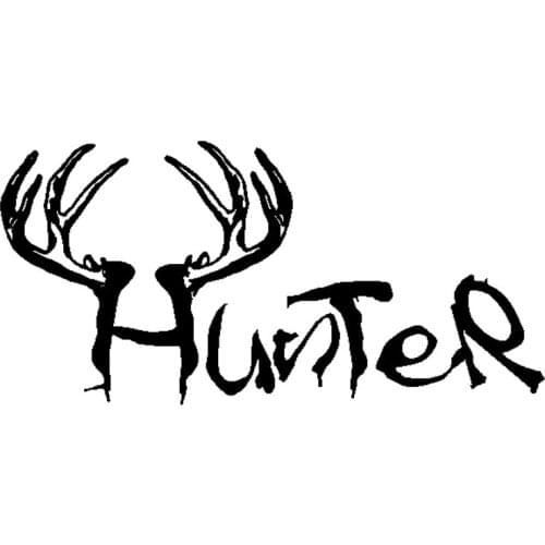 Hunter Deer Animal Car Sticker Decor Car Accessories 16cm*8cm