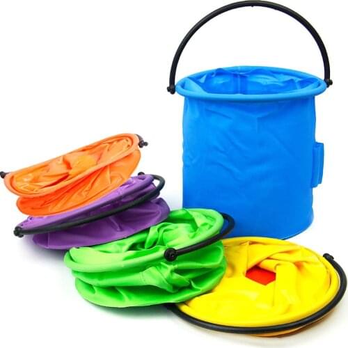 Paint Brush Washing Buckets Shrink Portable Collapsible Wash Pen Bucket Watercolor Gouache Brush For School Artist Kids Children