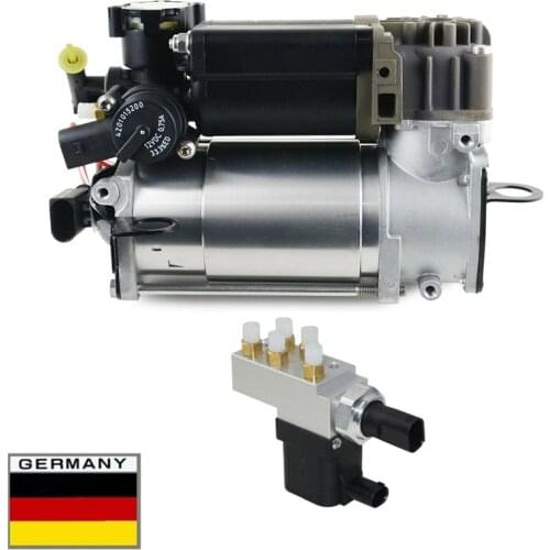 AP02 Air Suspension Compressor A2113200104 2113200104 + Valve block A2113200158 2113200158 For Mercedes W211 E320 S211 C219