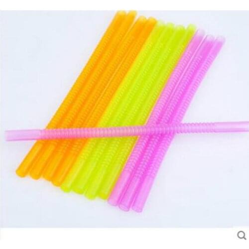 Kitchen Barware Bar Accessories Candy Color Music Pp Coffee Disposable Drink Straws 24 Pcs/lot