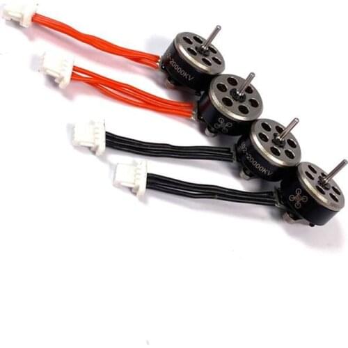 NewBeeDrone 0802 RC Brushless Motor 18000KV 20000KV 1S Lipo Battery 1mm Shaft for FPV Racing DroneTinywhoop Frame Kit Spare Part