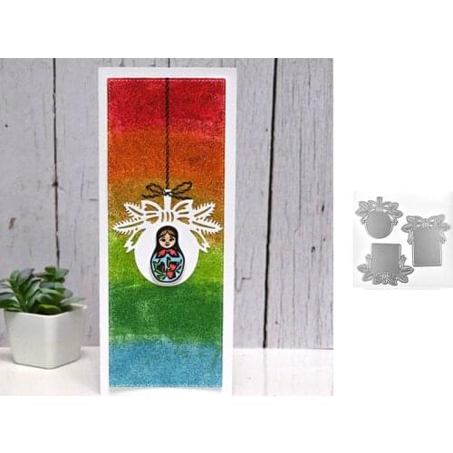 Christmas balls Metal Cutting Dies Scrapbooking Diary Decoration Stencil Embossing Template DIY Greeting Card 2021 new arrival