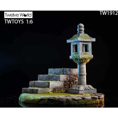 TW1912 1/6 soldier dolls scene accessories Japanese-style floor lamp can be bright suitable for Japan china courtyard scene