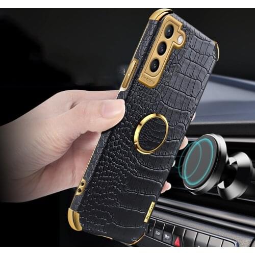 Ultra-thin Case For Galaxy A 52 72 12 Note20 Ultra Shockproof Back Cover For Samsung Galaxy S21 S20 FE Plus Ultra Mens Business