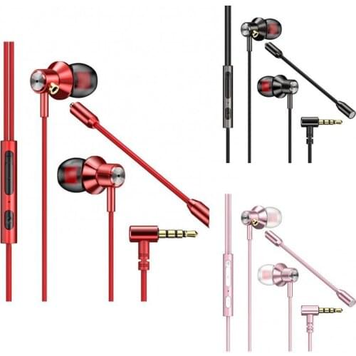 Universal 3.5mm In-ear Wired Stereo Gaming Music Sport High Quality Sound Earphone with Microphone