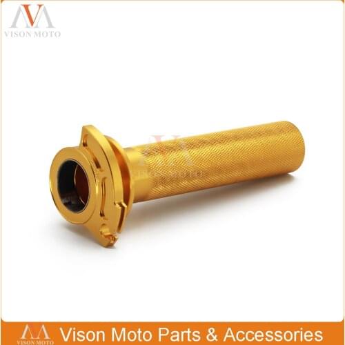 Billet 7/8" 22MM Throttle Clamp Twist Tube Grip For Suzuki RM250 RM 250 1995-2005 RM125 RM 125 1995-2007