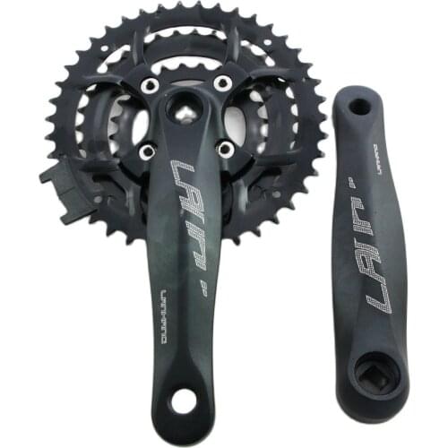 7/8/9 Speed 24-34-42T mountain Bike Crankset 170mm aluminum alloy MTB crank square hole Sprocket Chainwheel Bicycle Accessories