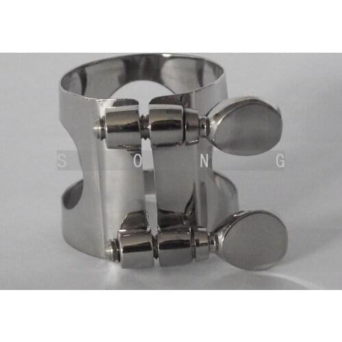 10 pcs Clarinet Metal ligature Nickel-plated