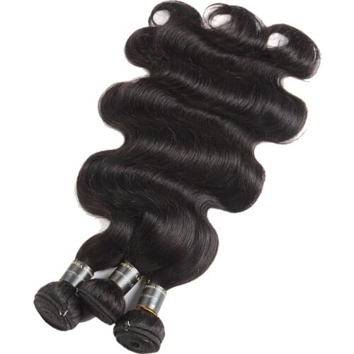 Body Wave Human Hair Bundles Wholesale 1/3/4 PCS Malaysian Hair Weave Bundles Human Hair Extensions 100% Natural Color SIYUSI