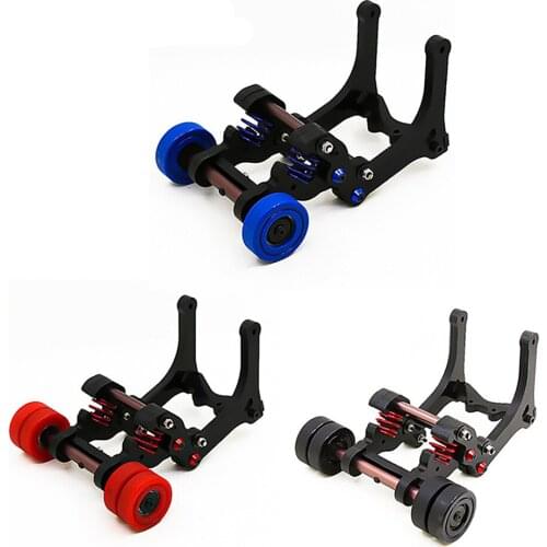 4-Wheels Wheel Keel Wheelie Bar With Spring for Traxxas XMAXX X-MAXX RC Car Model Accessories