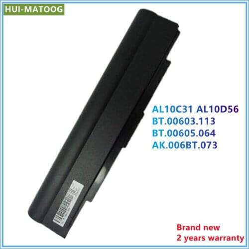 Laptop battery AL10C31 AL10D56 For Acer Aspire One 721 721h 753 AO721 AO721h AO753 Aspire 1830T 1425P BT.00603.113 BT.00605.064