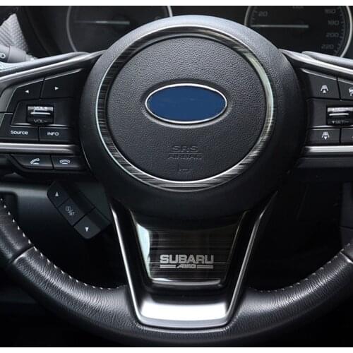 Car accessories for Subaru Forester 2019-2021 Subaru Xv 2018-2021 Outback Legacy 2019-2021 Steering Wheel Decorative Strip Cover