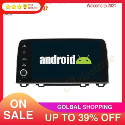 Wireless Carplay For Honda CRV CR-V 2017 2018 2019 2020 Android 10 Car GPS Navigation Car Multimedia Player Auto Radio Head Unit