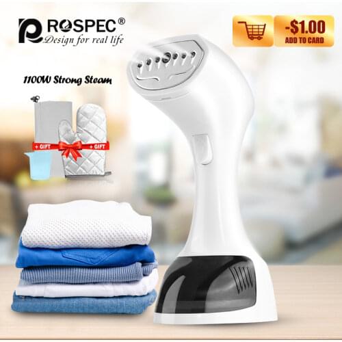 ROSPEC Handheld Garment Steamer Household Electric Garment Cleaner Steam Hanging Ironing Machine Steam Ironing Clothes Generator