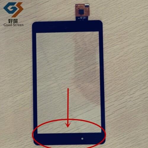 Black 8 iNCH for GOCLEVER TAB INSIGNIA 800 WIN Capacitive touch screen panel repair replacement spare parts free shipping