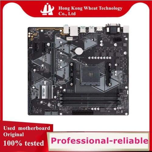 For ASUS PRIME B450M-A Motherboard Socket AM4 DDR4 For AMD B450M B450 Original Desktop Mainboard Used Mainboard