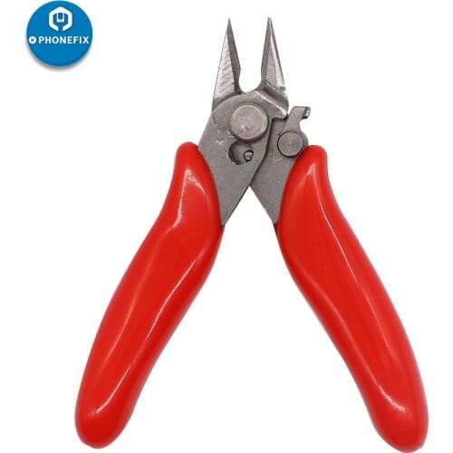 Electric Cable Cutters Cable Cutters Side Cutters Dischagre Pliers Nipper Non-slip Rubber Mini Diagonal Pliers Hand Tools