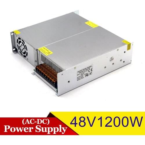 Switching Power Supply DC 12V 18V 24V 30V 36V 42V 48V 60V 1200W Lighting Transformers 220V 110V AC-DC SMPS For Light CNC CCTV