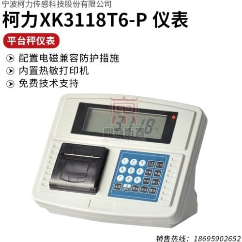 XK3118T6P instrument