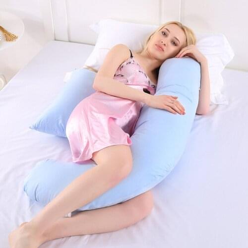 Multifunctional Pregnant Side Sleeper Protect Waist Pillow Cotton H Shape Maternity Body Pillows Cushion Poduszka Ciazowa