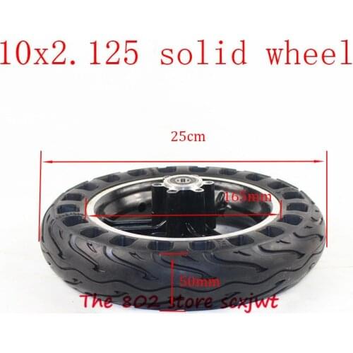 NEWEST 10x2.125 Honeycomb Solid Tire for Self Balancing Electric Scooter Self Smart Balance 10inch 10*2.125 Non-inflatable Tyre