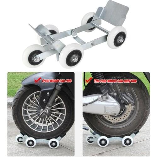 Motorcycle Car Moving Car Carrier Tire Skates Motorcycle Tire Dolly With 5 Wheels For Scooter Motorcycle Accessories