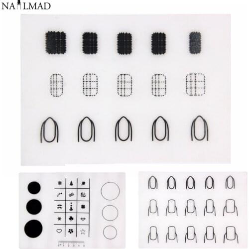 NailMAD Mini Mat Silicone Stamping Mat Nail Art Stamping Mat For Stamping Decals Magic Workshop Nail Art Tools 20*15cm