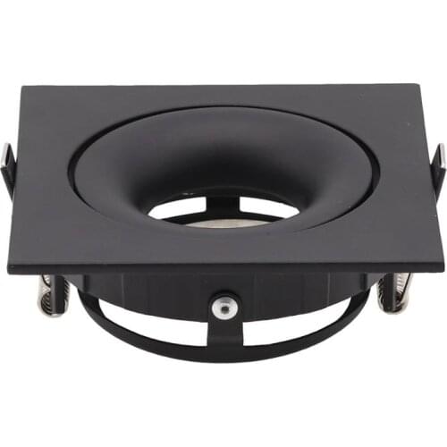 GU10 Spot bulb fixture 360 degree adjustable MR16 fitting mounting ceiling spot lights frame round downlight holder bases Fittin