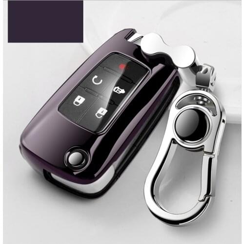 TPU Car key Case Cover Shell Style For Chevrolet Cruze Aveo Trax Sail Malibu Captiva Opel Vauxhall Astra J Corsa Insignia Mokka