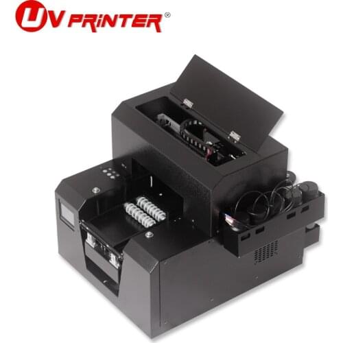 Ultraviolet LED cooling lamp home small UV printer 6-color split ink cartridge for printing flat and cylindrical roller objects