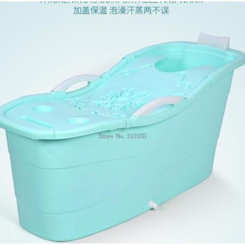 Adult Bathtub Adult Bathtub Household Thickened Bathtub Full Body Large Bathtub Artifact