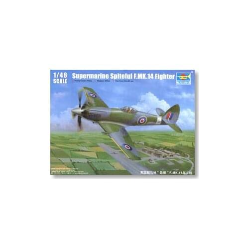 Trumpeter 1/48 scale model 02850 super gray falcon resentment F.Mk.14 fighter