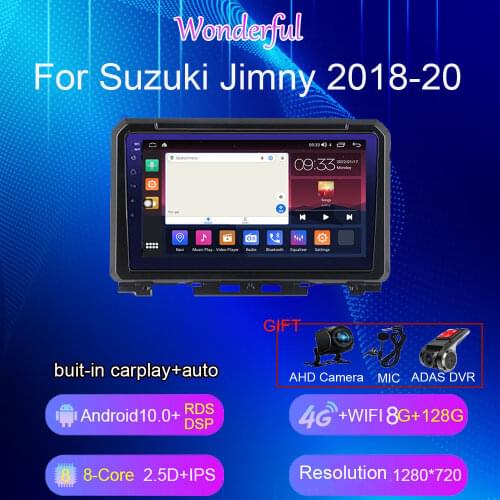 Wonderful For suzuki jimny 2018-2020 Android10 5G wifi DSP Car DVD Radio Multimedia Video Player Navigation GPS 7862 6G+128G