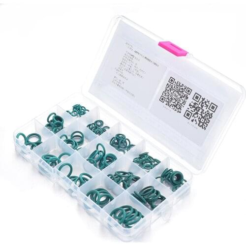 150PCS/Pack Mini FKM O-ring Washer Sealing Assortment Kit for Car Auto Oil-proof Seals Set Rubber Universal Car-styling O-rings