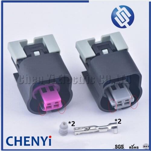 2 Pin GM Opel Insignia Automotive Waterproof Connector Camshaft Intake Exhaust VVT Battery Valve Solenoid Socket Plug 15335987